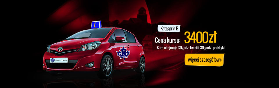 Kurs Prawo Jazdy kategoria B Tczew